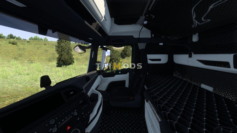 MOD ETS2 – Nội Thất MAN 2020 Black Diamond Pattern Interior (1.49)