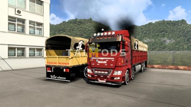 MOD ETS2 – Xe Tải MAN TGX 8×2 (Kirkayak) (1.52) MOD ETS2 – Xe Tải MAN TGX 8×2 (Kirkayak) (1.52)