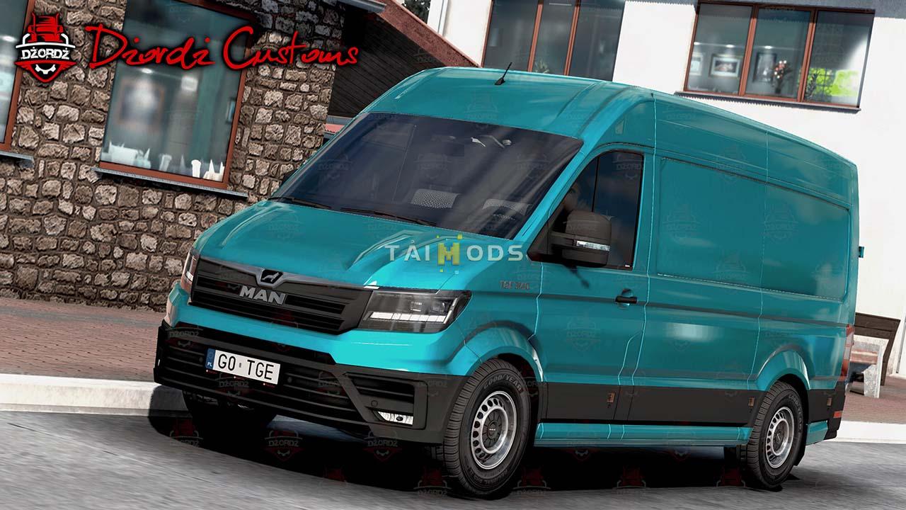 MOD ETS2 – Xe Tải MAN TGE 3.140 by Dżordż(1.48).x