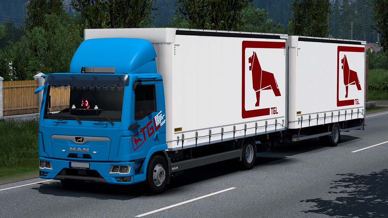 MOD ETS2 – Xe Tải Man TGL 2021 (1.51) MOD ETS2 – Xe Tải Man TGL 2021 (1.51)