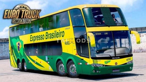 MOD ETS2 – Xe Khách Marcopolo G6 1800 DD 8×2 Volvo V1.0 (1.53) MOD ETS2 – Xe Khách Marcopolo G6 1800 DD 8×2 Volvo V1.0 (1.53)