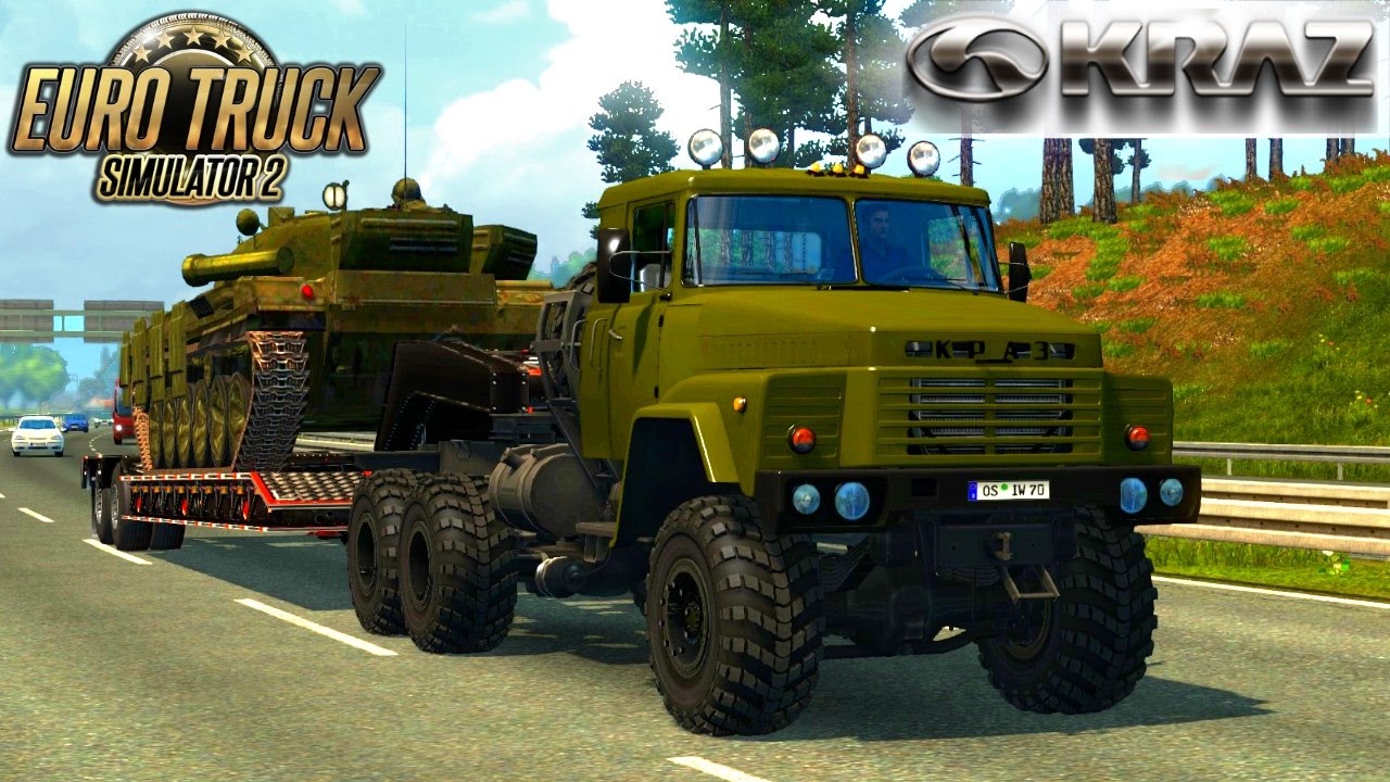 MOD ETS2 – Xe Tải KrAZ 260 Truck + Interior (1.50)