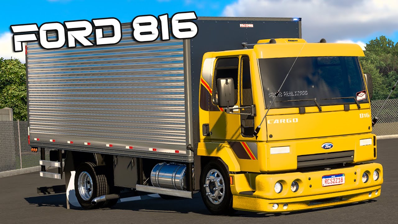 MOD ETS2 – Xe Tải Ford Cargo 816 (1.56)