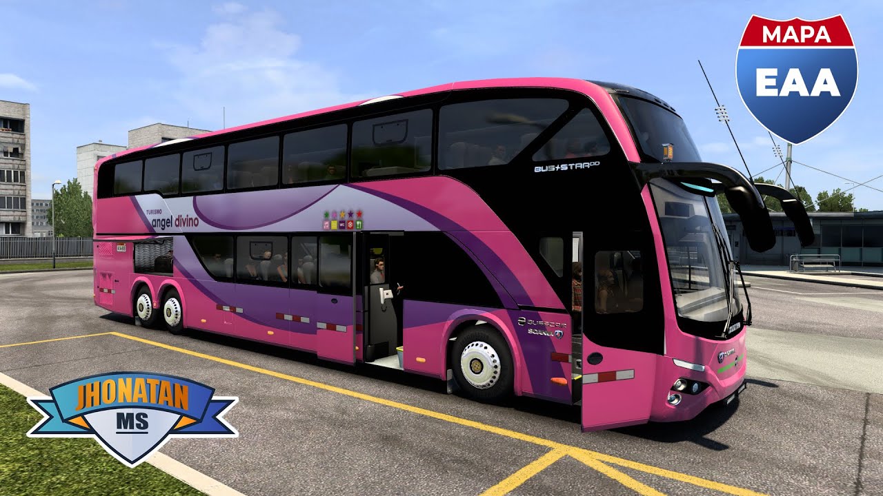 MOD ETS2 – Xe Khách Busscar Busstar DD (1.56) MOD ETS2 – Xe Khách Busscar Busstar DD (1.56)