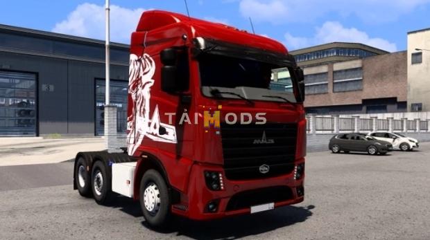 MOD ETS2 – Xe Tải MAZ 5440 М9 Truck + Interior V1.3 (1.52)