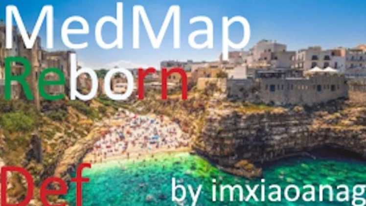 MOD ETS2 – Bản Đồ MedMap Reborn (1.50)