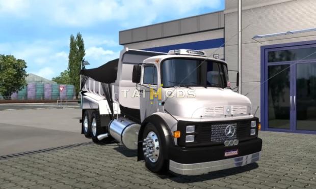 MOD ETS2 – Xe Tải Mercedes 1518 NA Cacamba V1.0 (1.52)