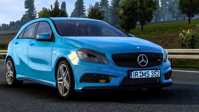 MOD ETS2 – Xe Hơi Mercedes Benz A45 (1.48)