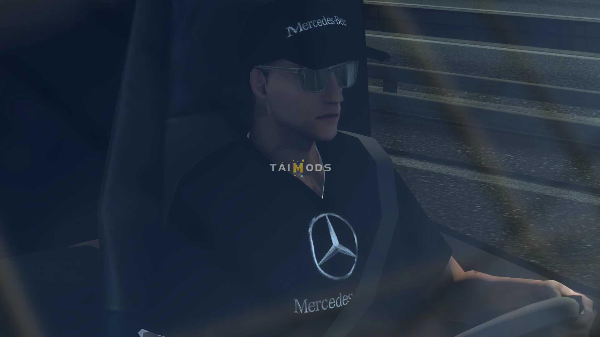 MOD ETS2 – Nhân Vật Lái Xe Mercedes Benz Driver Skin (1.48-1.49)