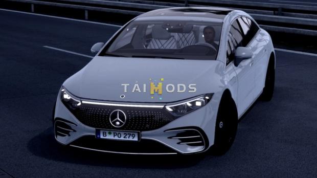 MOD ETS2 – Xe Hơi Mercedes-Benz EQS 580 2022 V2.6 (1.52)
