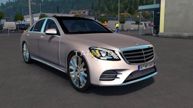 MOD ETS2 – Xe Hơi Mercedes-Benz W222 S-Class S-400d (1.53)