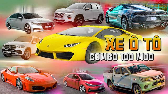 MOD ETS2 – Bộ 100 Siêu Xe & Xe Ô Tô Con