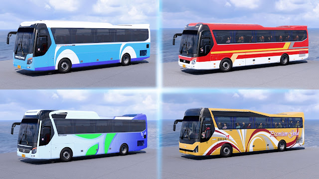 MOD ETS2 – Xe Khách Ghế Ngồi Hyundai Universe 2015-2022