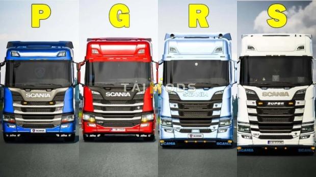 MOD ETS2 – Xe Tải Next Generation Scania PGRS Pack V2.6.0 (1.53)