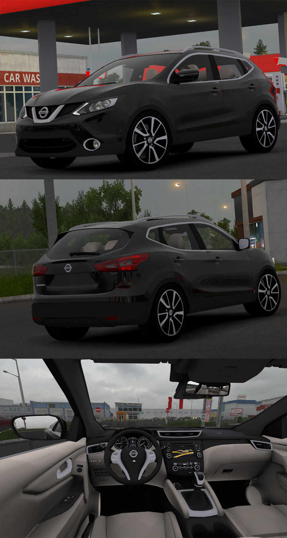 MOD ETS2 – Xe Hơi Nissan Qashqai J11 (1.50) MOD ETS2 – Xe Hơi Nissan Qashqai J11 (1.50)