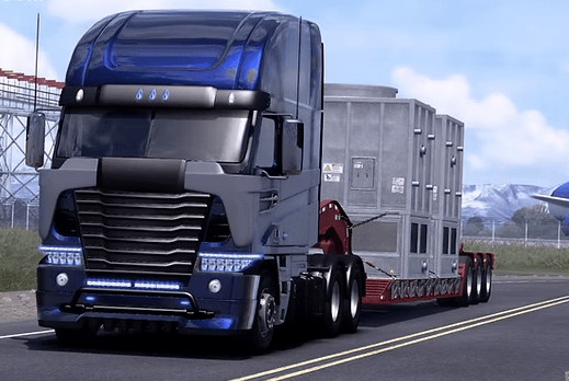 MOD ETS2 – Xe Tải ruck Galvatron – 2 EM 1 – Robotnik Freightliner Argosy (1.56)