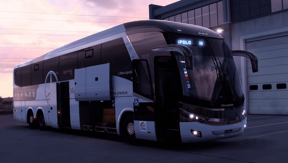 MOD ETS2 – Xe Khách Bus MIX LEITO G7 Mercedes 6×2 Executivo (1.56)