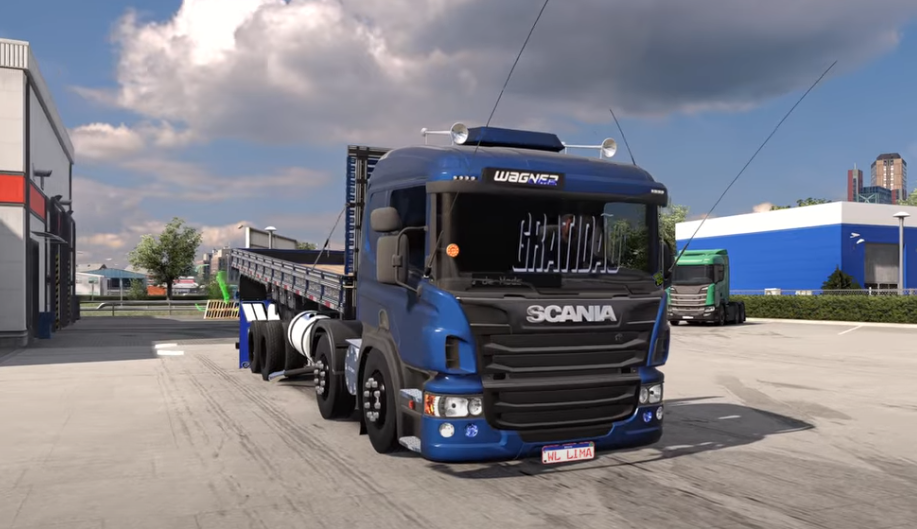 MOD ETS2 – SNOWY MOON (1.56)