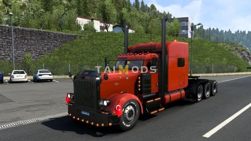 MOD ETS2 – Xe Tải Peterbilt 389 Custom Cabin Cut [1.48.5]