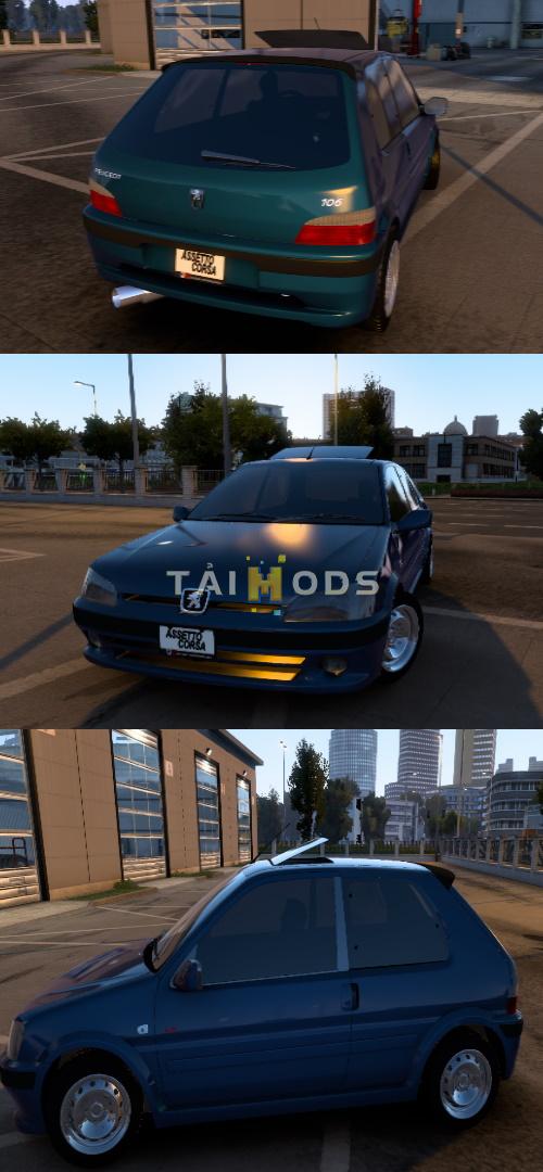 MOD ETS2 – Xe Hơi Peugeot 106 Rallye S2 v2.0 (1.48)