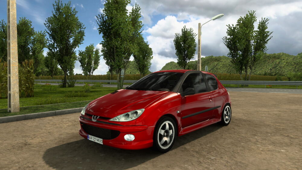 MOD ETS2 – Xe Hơi Peugeot 206 RC 2006 (1.49) MOD ETS2 – Xe Hơi Peugeot 206 RC 2006 (1.49)