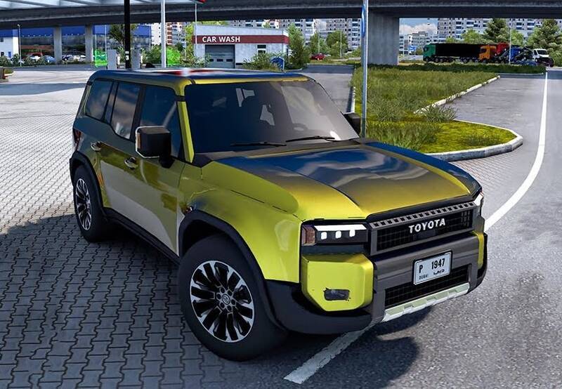 MOD ETS2 – Xe Hơi Toyota Land Cruiser Prado 2024 (1.49) MOD ETS2 – Xe Hơi Toyota Land Cruiser Prado 2024 (1.49)