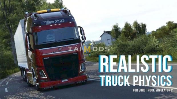 MOD ETS2 – Realistic Truck Physics Mod V9.0.7 (1.53)