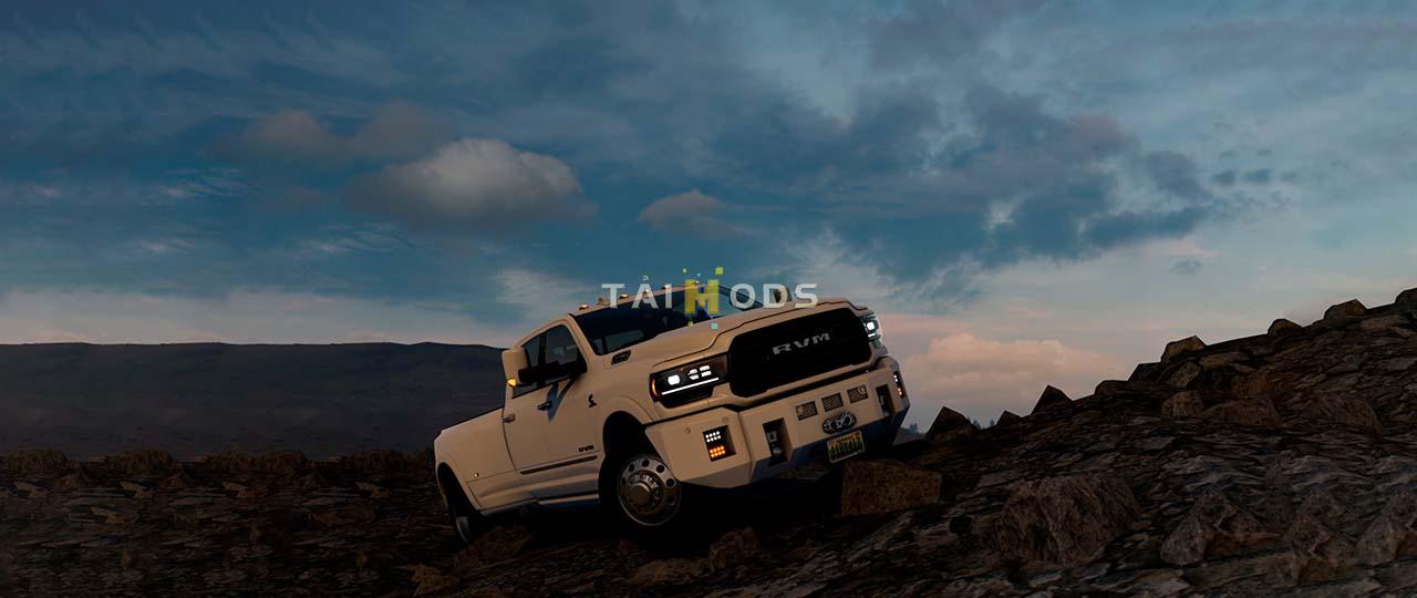 MOD ETS2 – Xe Hơi RVM Pickup Truck for ETS2 (1.51)