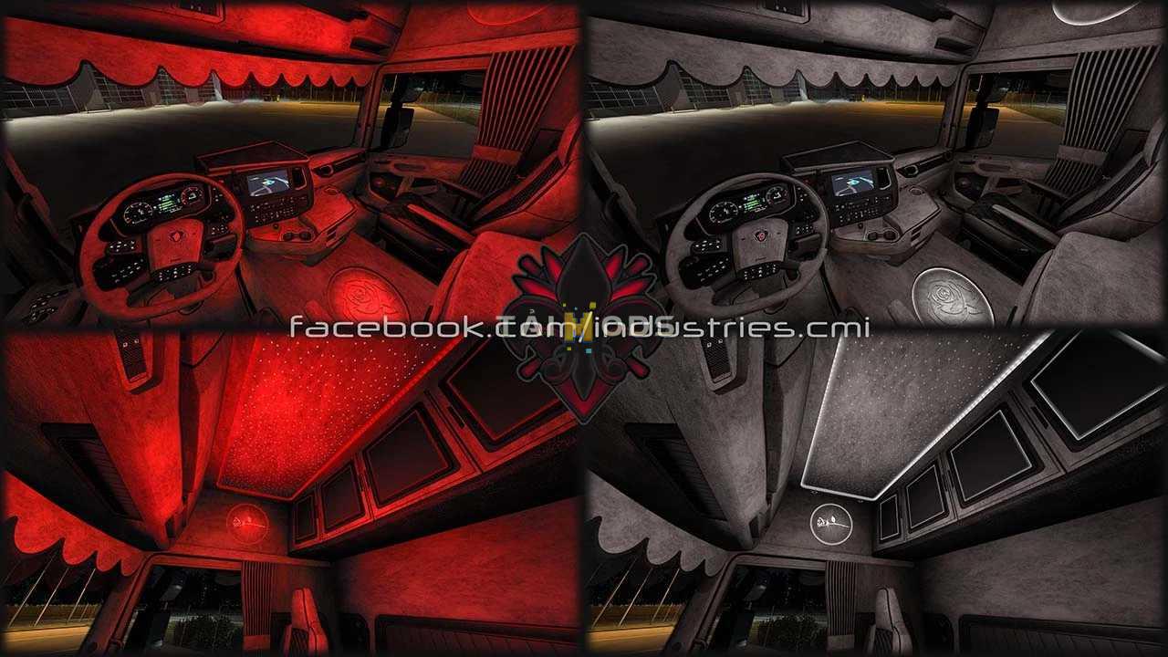 MOD ETS2 – Thùng Hàng Scania NG R&S Interior Bundle CMI (1.49)