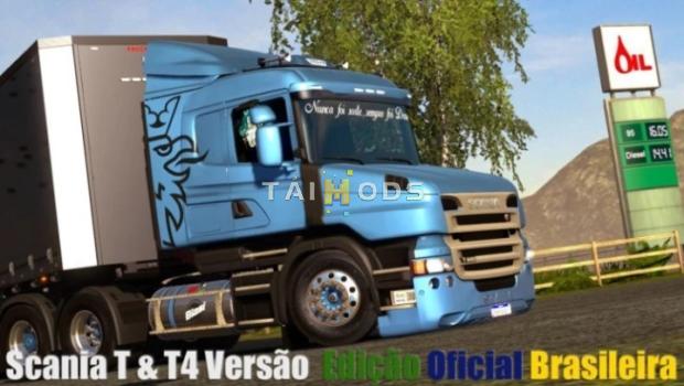 MOD ETS2 – Xe Tải Scania T and T 124G Brazilian Edit (1.52)