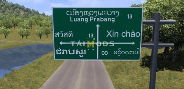 MOD ETS2 – Bản Đồ Southeast Asia Map V0.2.5.2.1 (1.52)