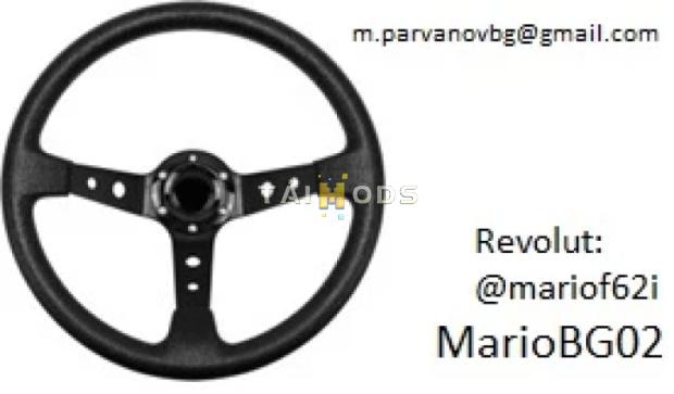 MOD ETS2 – Steering Wheels for All Trucks (1.53)