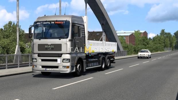 MOD ETS2 – Xe Tải Swap Body Addon MAN TGA V1.0 (1.52)