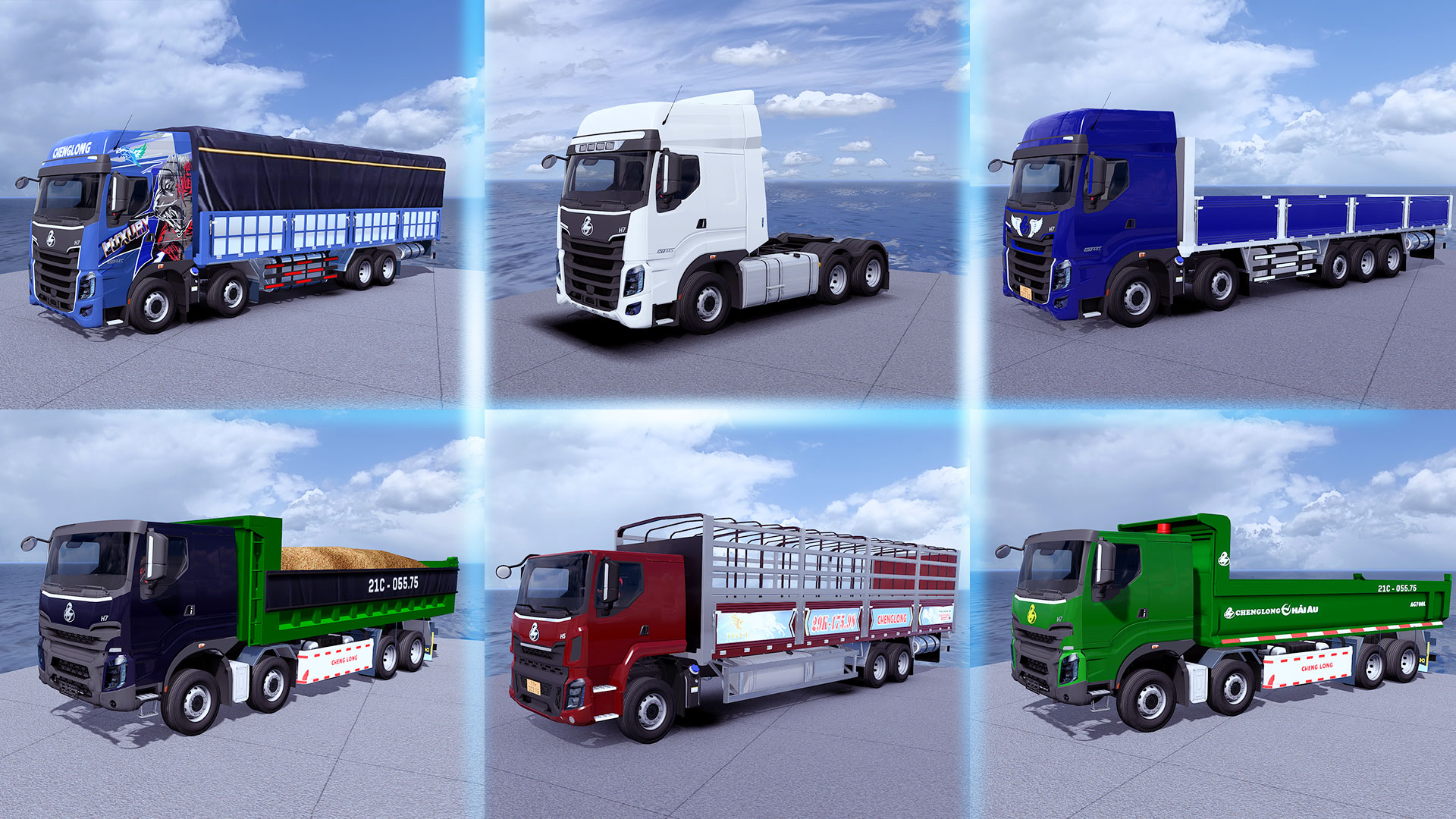 MOD ETS2 – Xe Tải Cheng Long H7 & H5