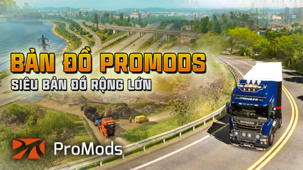 taimods-0 MOD ETS2 - Bản Đồ Promods Siêu Rộng (Link Tải)
