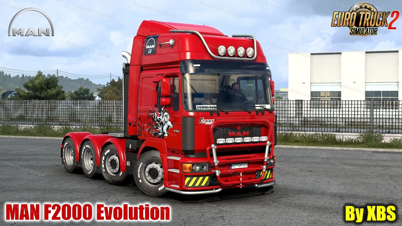 MOD ETS2 – Xe Đầu Kéo MAN F2000 Evolution (1.53) MOD ETS2 – Xe Đầu Kéo MAN F2000 Evolution (1.53)