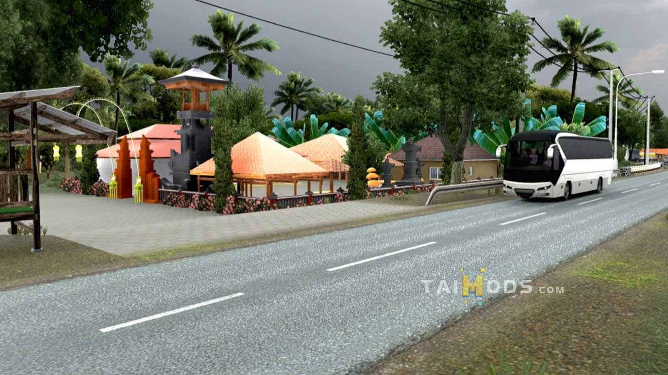 MOD ETS2 – Bản Đồ New Bali Map – Fix Tay Lái Thuận by Nguyễn Thiện (1.53-1.54)