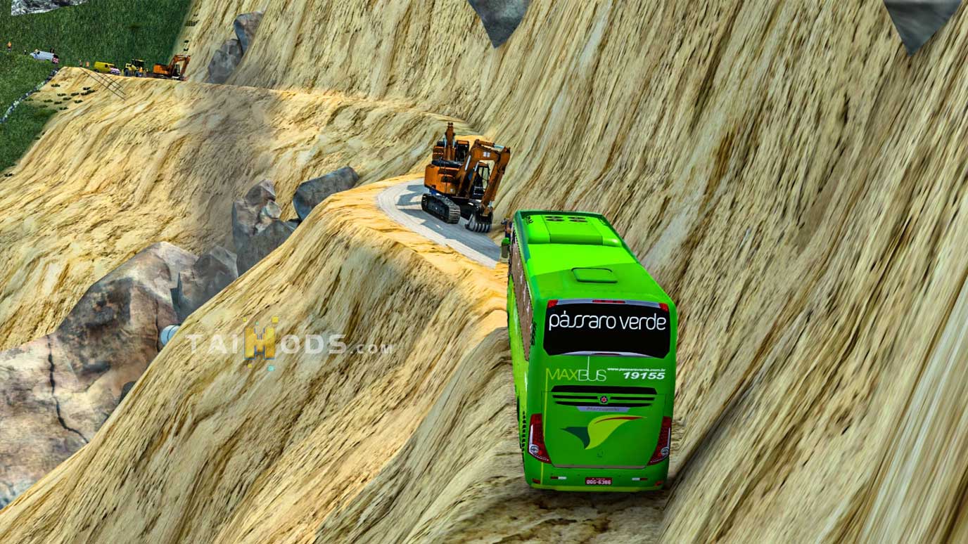 MOD ETS2 – Bản Đồ New Map Sitinjau Lauik V15 (1.53)