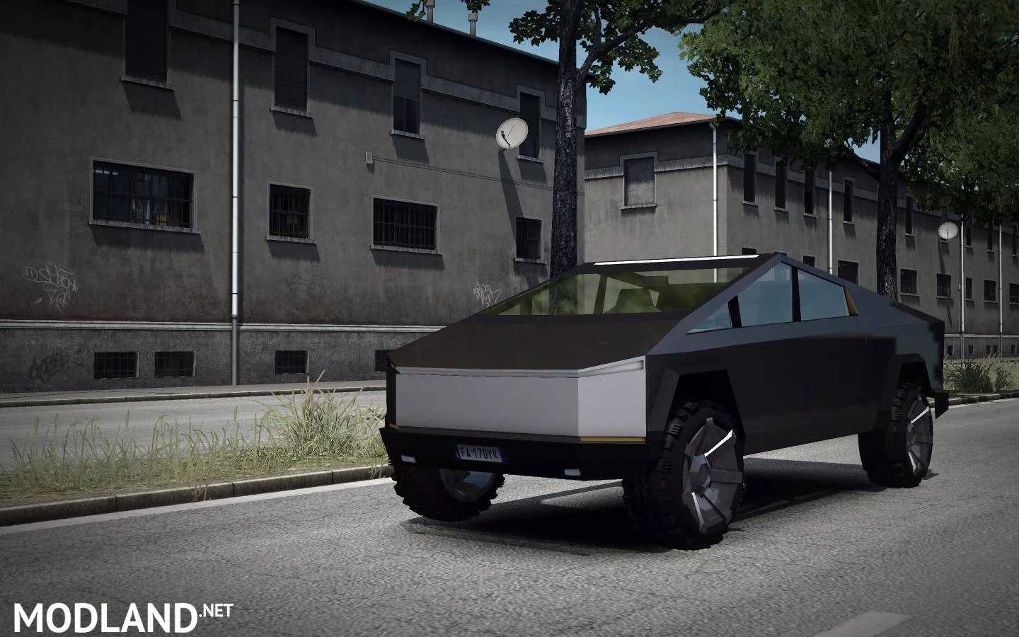 MOD ETS2 – Xe Hơi Tesla CyberTruck (1.50)