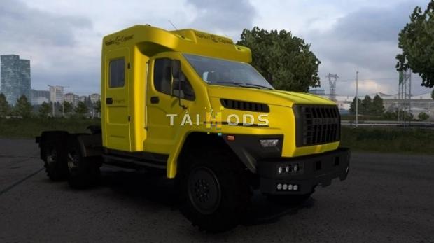 MOD ETS2 – Xe Tải Ural Off-Road (1.52)