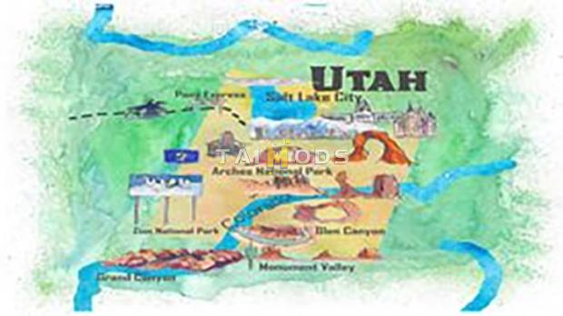 MOD ATS – Bản Đồ Utah Expansion (1.52) MOD ATS – Bản Đồ Utah Expansion (1.52)