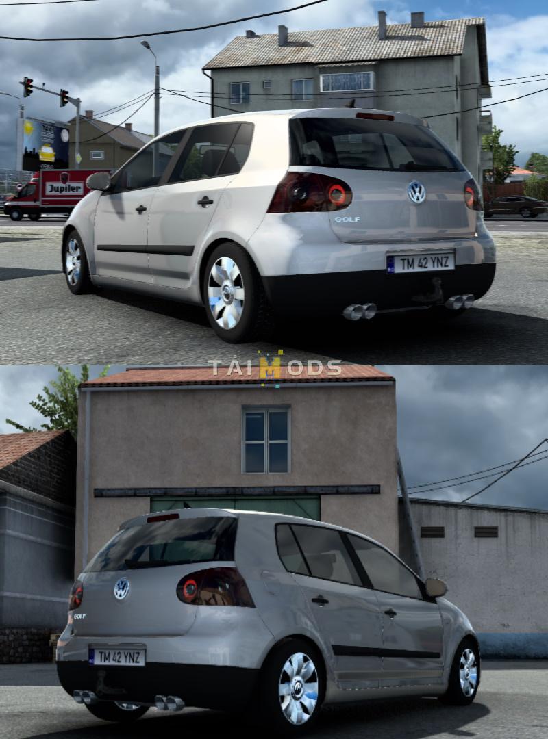 MOD ETS2 – Xe Hơi Volkswagen Golf 5 (2008) – 1.49 MOD ETS2 – Xe Hơi Volkswagen Golf 5 (2008) – 1.49