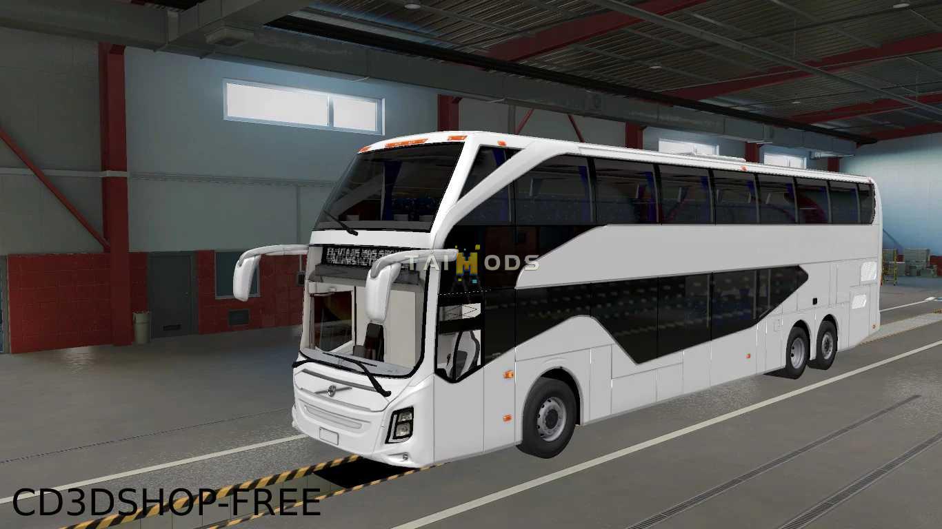 MOD ETS2 – Xe Khách VOLVO 9800 DD VLV B13R – 1.49 MOD ETS2 – Xe Khách VOLVO 9800 DD VLV B13R – 1.49