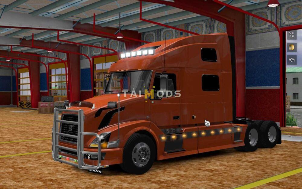 MOD ETS2 – Xe Tải Volvo VNL 780 Reworked (1.48)