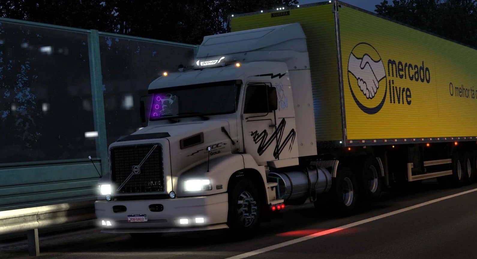 MOD ETS2 – Xe Tải Đầu Kéo Volvo NL12 EDC (1.50)
